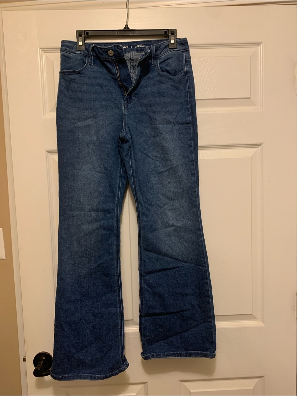 Old Navy Women's Dark Blue Flare Jeans